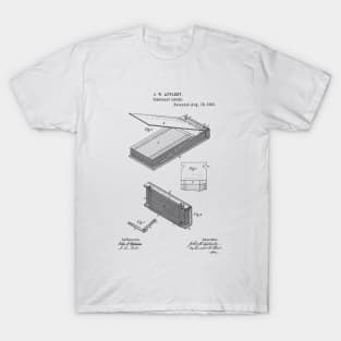 Temporary Binder Vintage Patent Hand Drawing T-Shirt